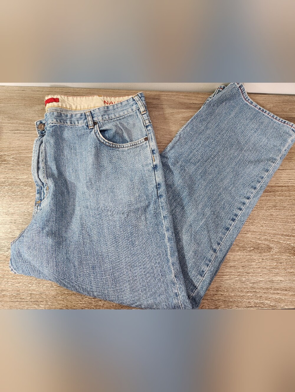 Nautica Relaxed Fit Baggy Jeans - Size 44x32